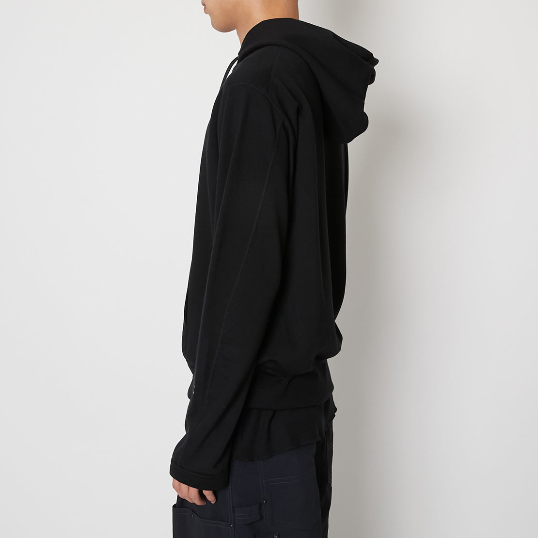 Super 140’s/130's Melino Wool Zip Up Parka