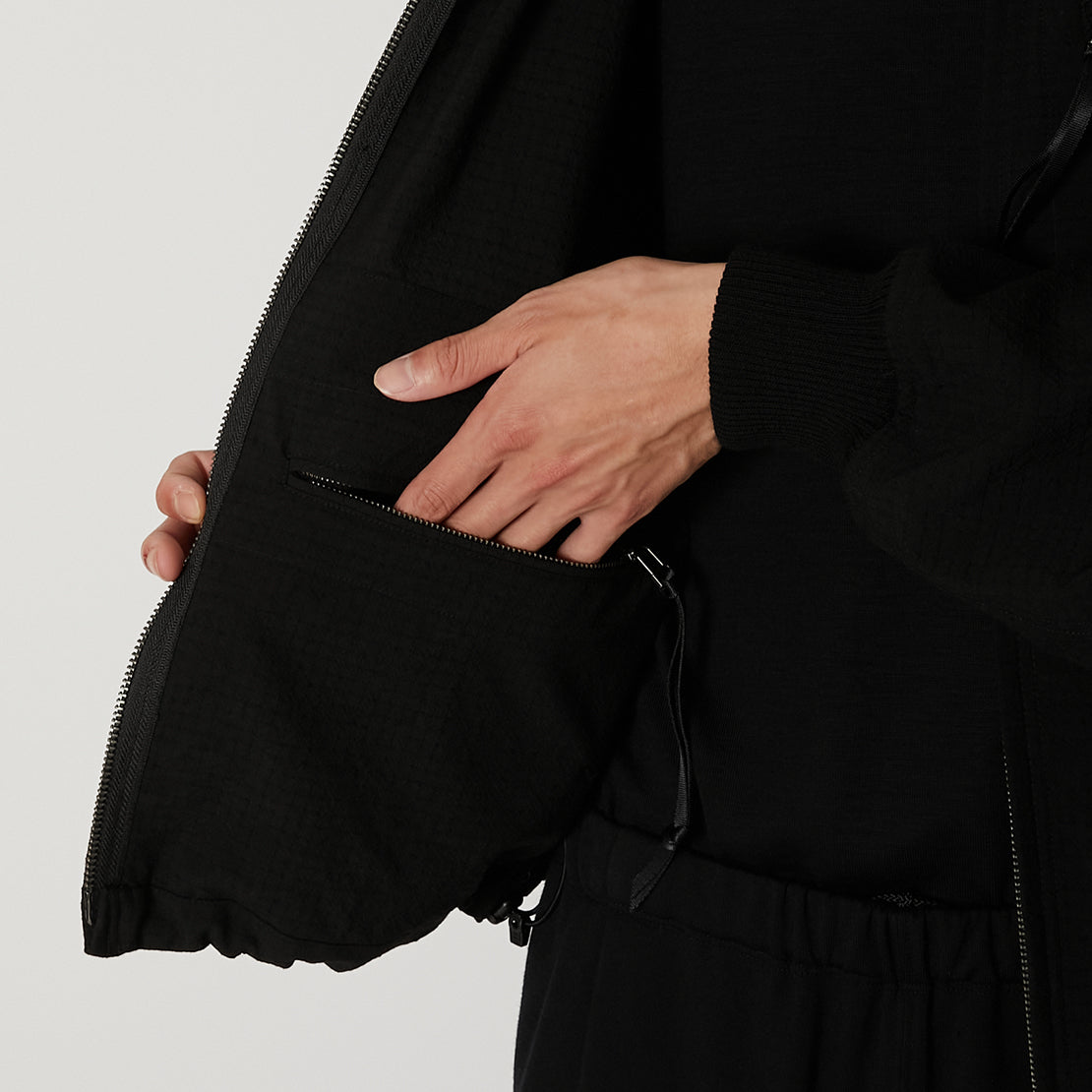 High Count Wool Ripstop Jacket