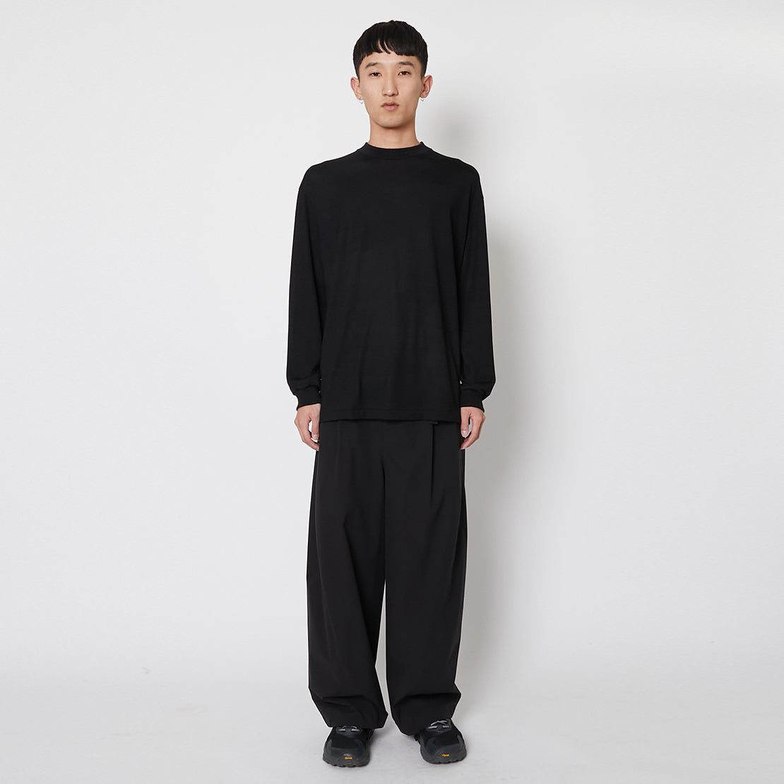 Super 140’s Melino Wool Long Sleeve T-shirt