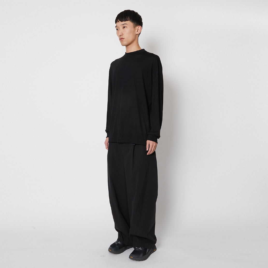Super 140’s Melino Wool Long Sleeve T-shirt