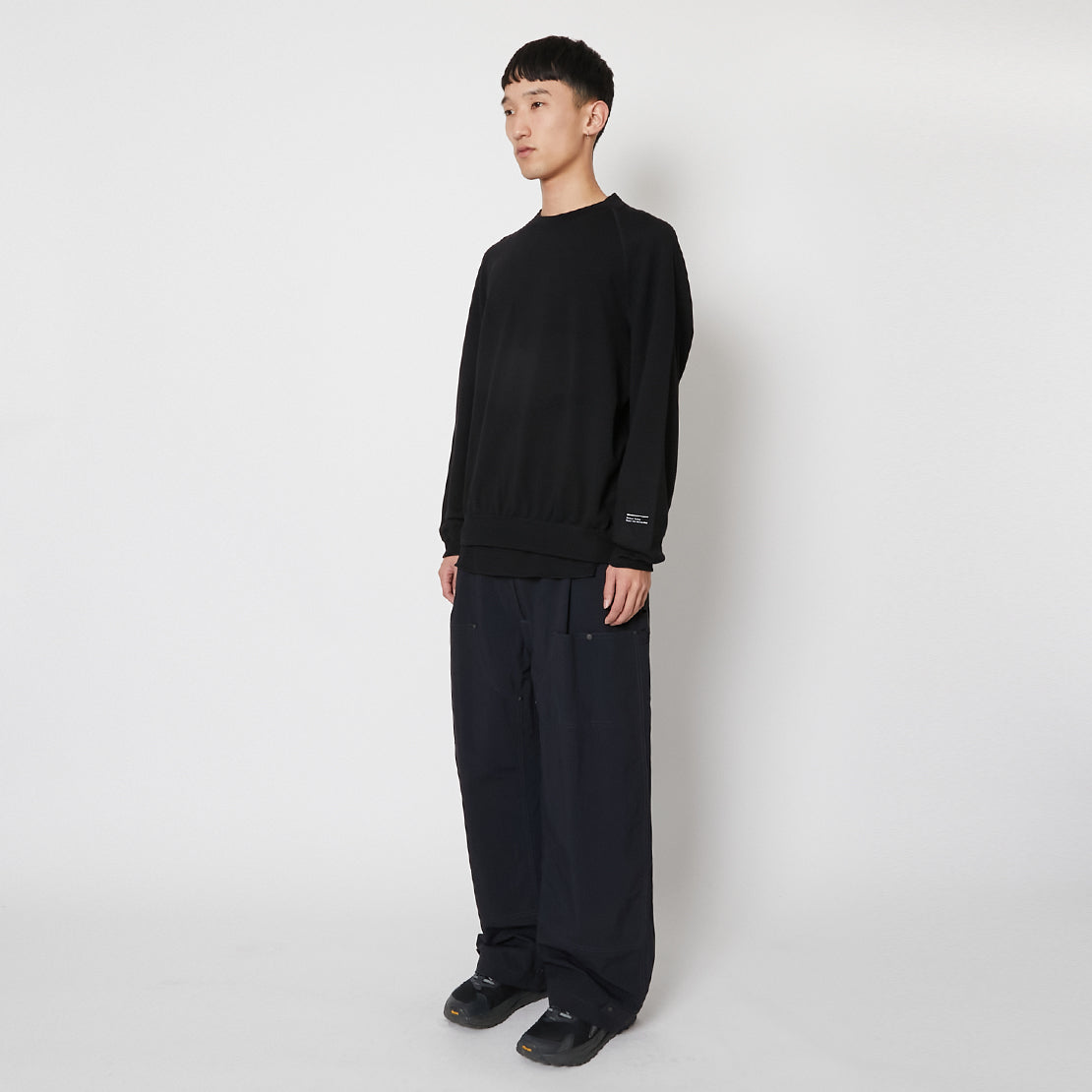 Super 140’s/130's Melino Wool Crewneck Sweat
