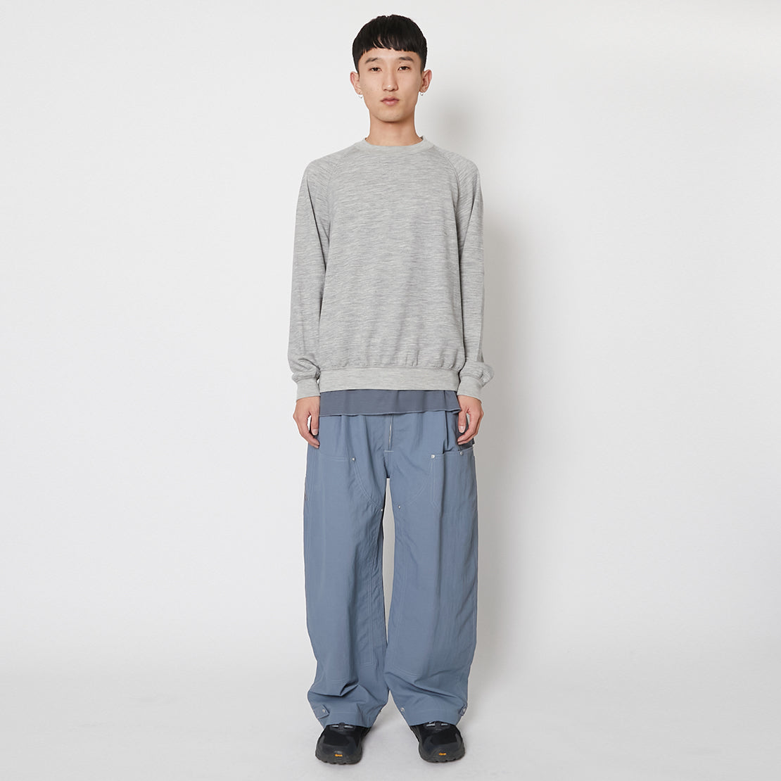 Super 140’s/130's Melino Wool Crewneck Sweat
