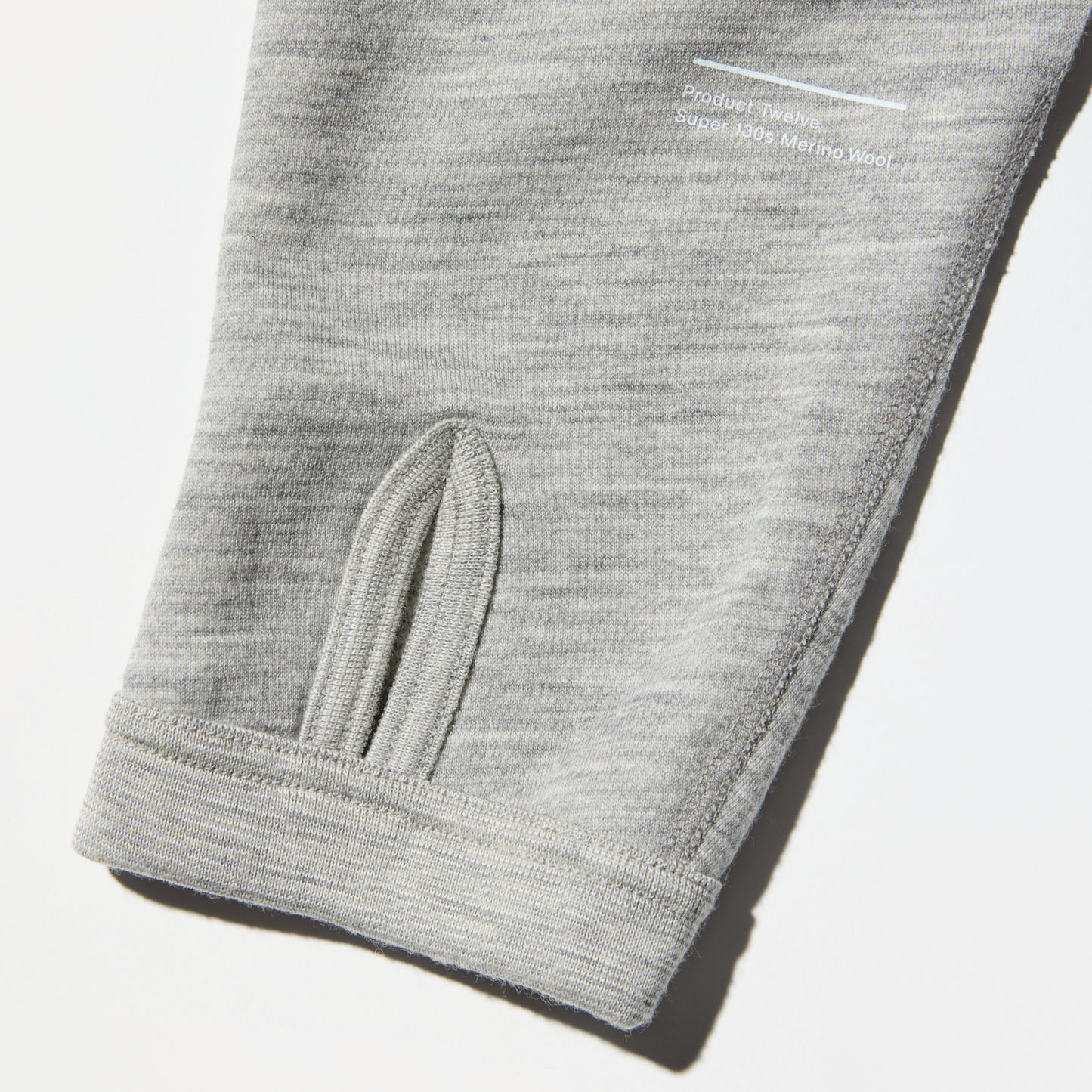 Super 140’s/130's Melino Wool Zip Up Parka