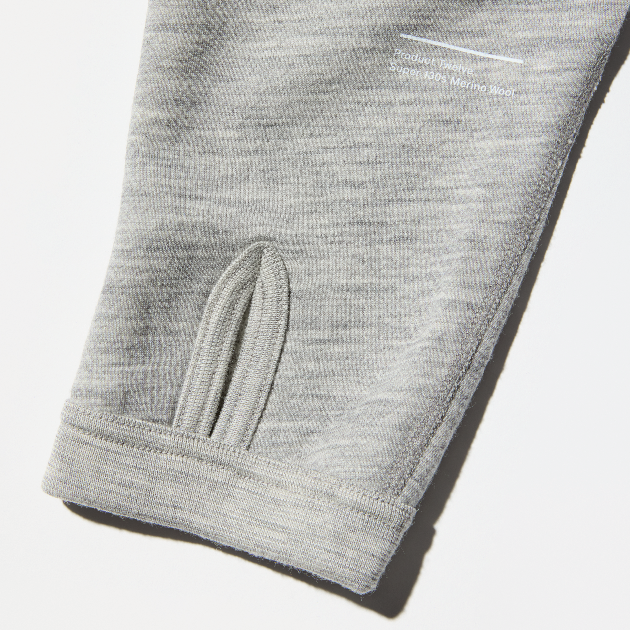 Super 140’s/130's Melino Wool Zip Up Parka