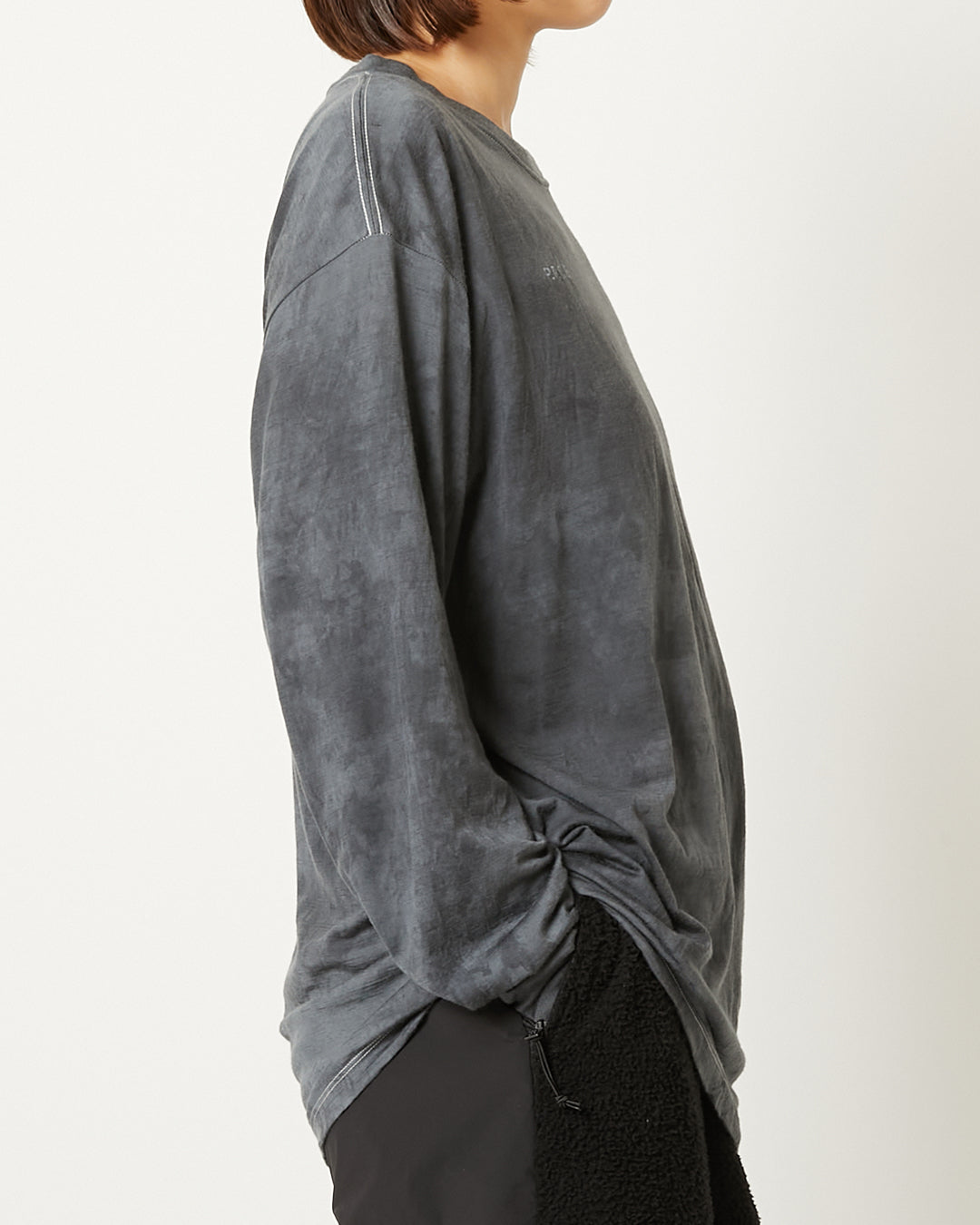 PPCE Uneven Dye Wool Long T-shirt ロンT Uneven Dye Wool Long T-shirt – Product Twelve online store
