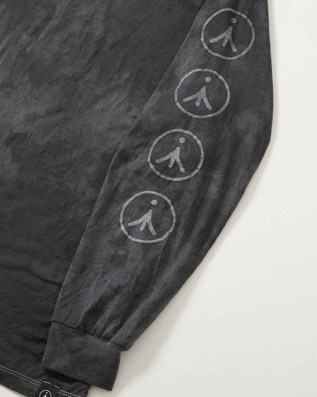 Uneven Dye Wool Long T-shirt